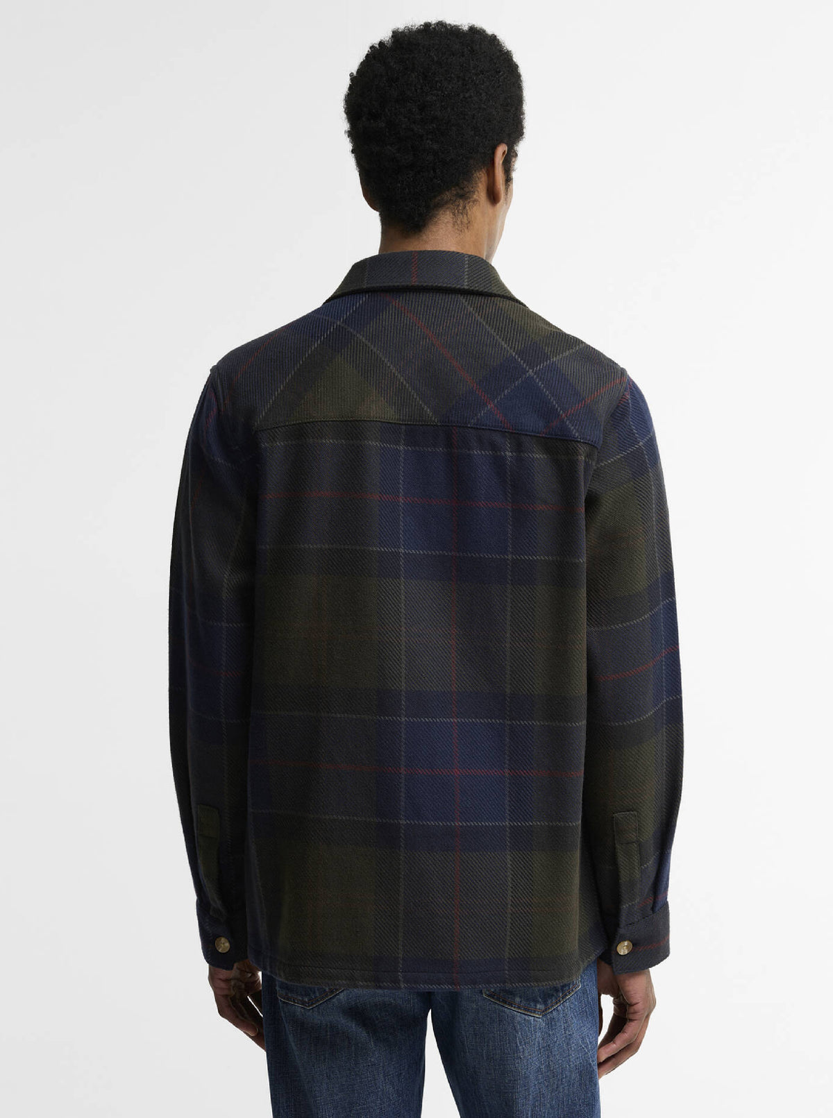 Oversized Tartan Overshirt