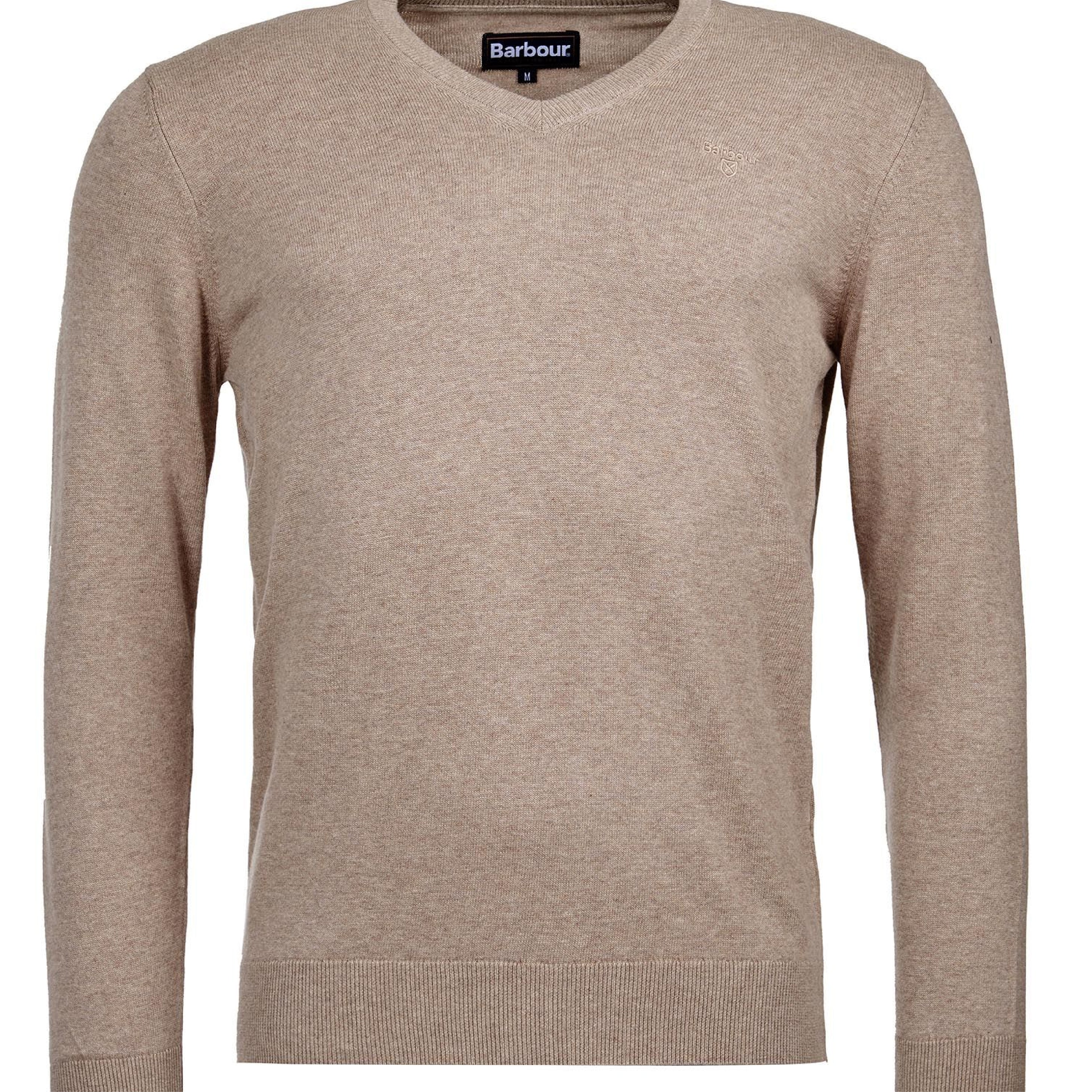 Pima Cotton V-Neck Jumper