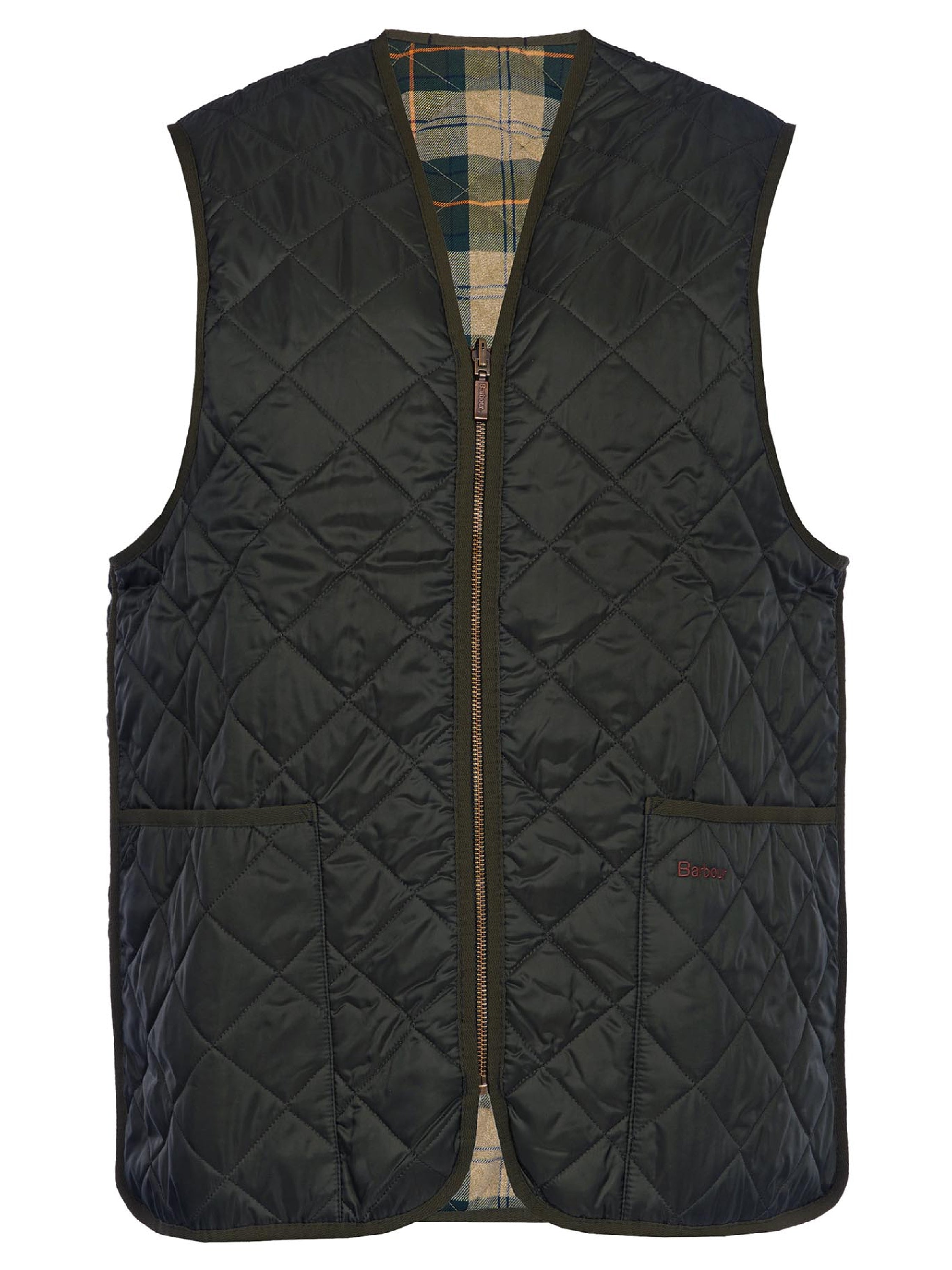 Quilted Zip-In Liner Olive#Color_Olive