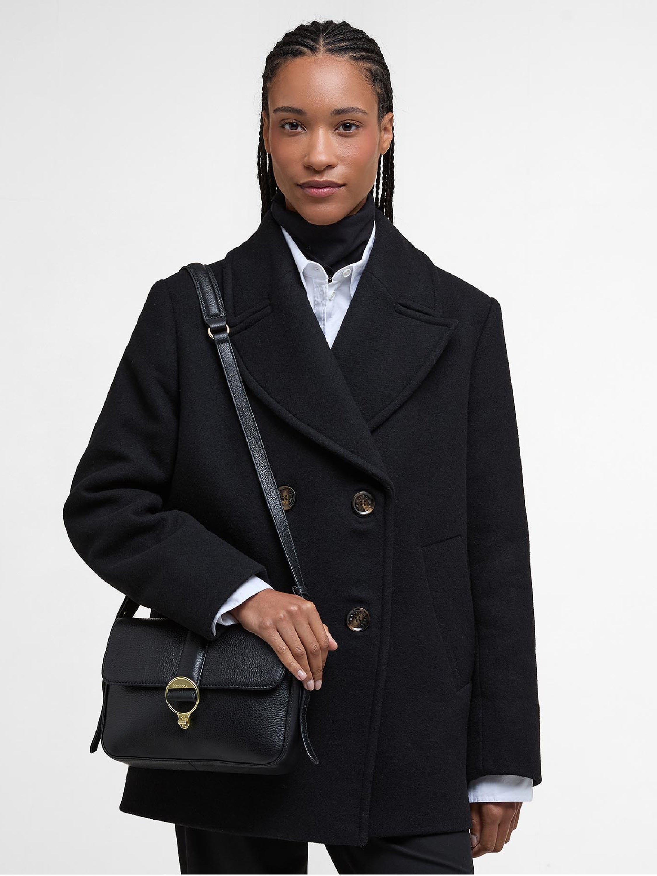 Rosa Leather Crossbody Bag