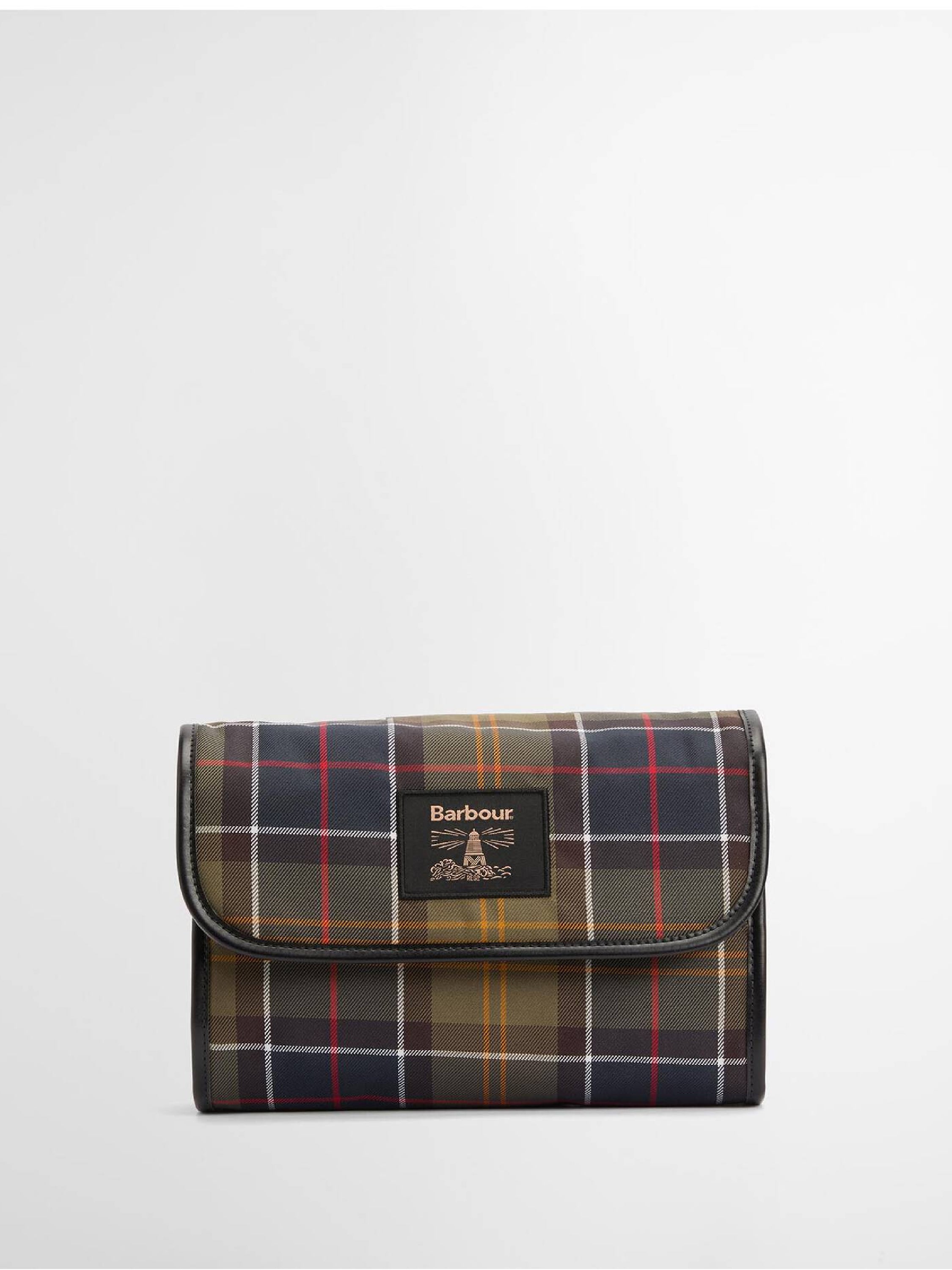 Tartan Hanging Washbag