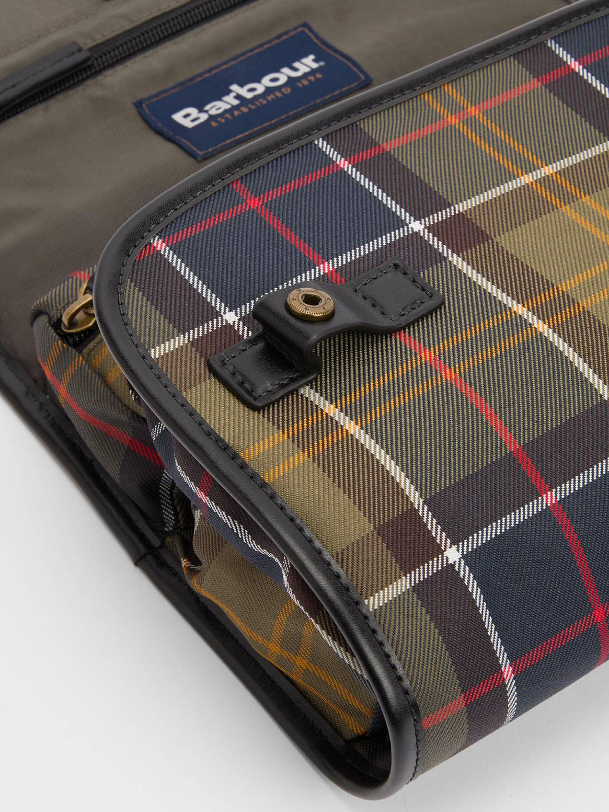 Tartan Hanging Washbag