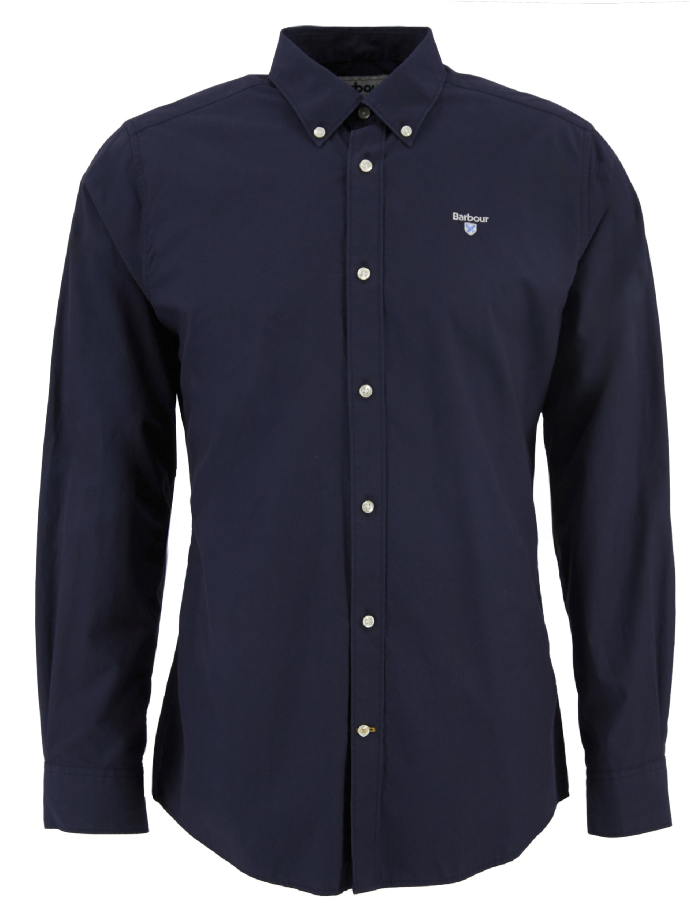 Treeport Long-Sleeved Tailored Shirt Navy#Color_Navy